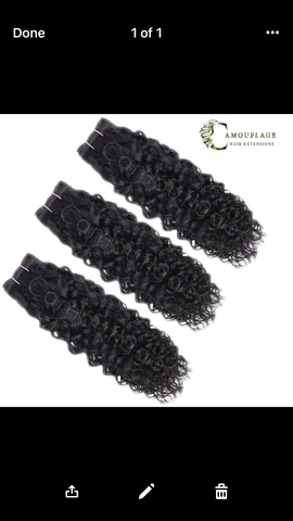 Camouflage Virgin Deep Curly COMBO DEAL